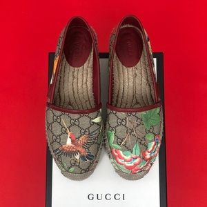 Gucci floral espadrilles